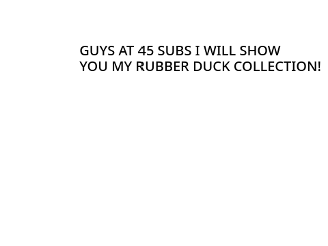 1 MORE SUB!!!!!
