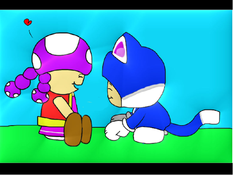 Toadette and Cat Toad (FakeYou AI)