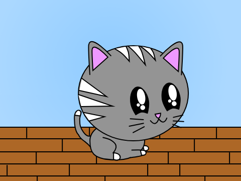 Cat entry: I drew a cat!!