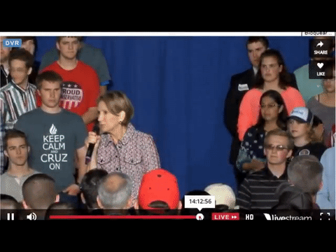 Fiorina drops like Cruz's polls