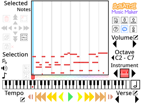 Scratch Music Maker