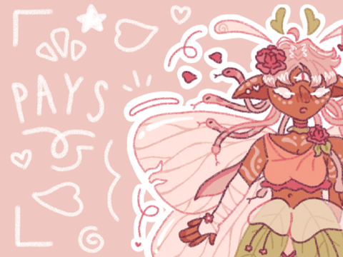 ⤑ cherry blossom moth . payments for bubblily