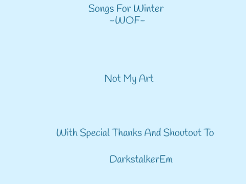 Songs For Winter - WOF -