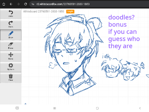 filler ig - doodles on THE whiteboard yoo