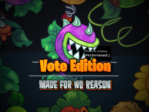 PvZ Vote - Plants vs Zombies : Vectorised