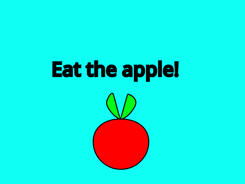Eat the apple! (Inspired from another project)