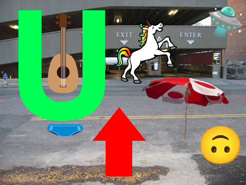 Letter U