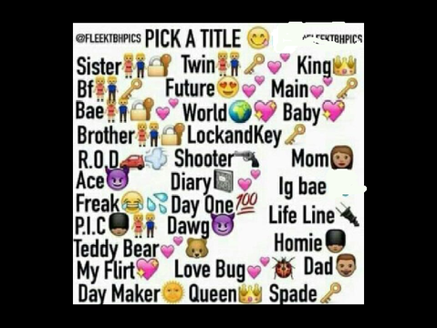 Pick A Title for Me  remix remix