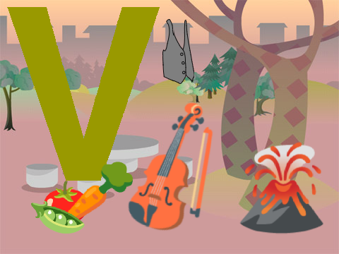 Letter V remix