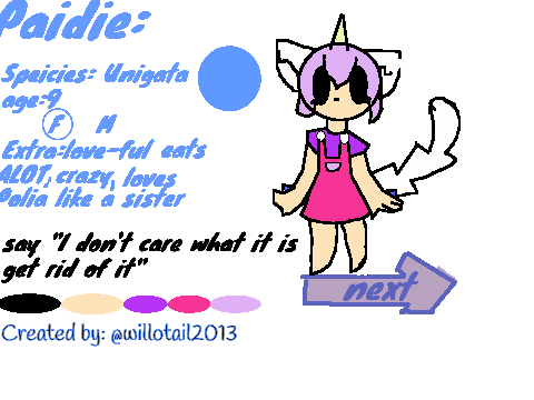 Paidie audition