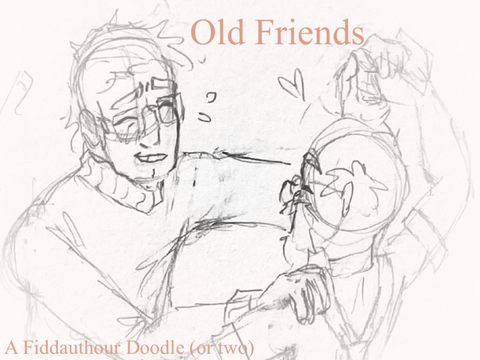 Old Friends - Fiddauthour doodles