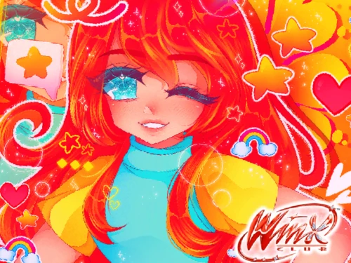 .₊⋆ ˚｡⋆꒰ Bloom :: Winx Club Fanart 