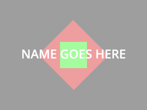 slightly customizable intro