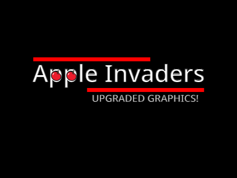 Apple Invaders! Upgraded Graphics!