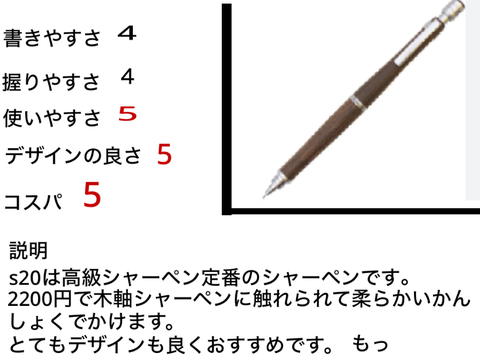 パイロットs20紹介