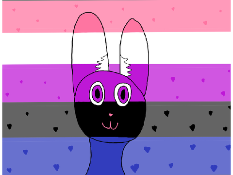Genderfluid bunny :3