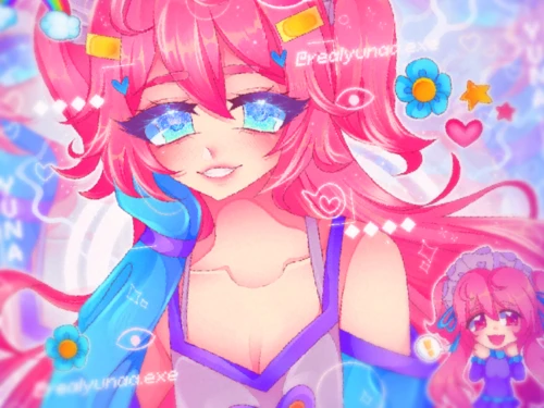 .⊹.⁺₊♡° Yuna :: Art Trade