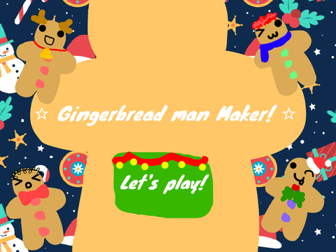 Gingerbread man maker!