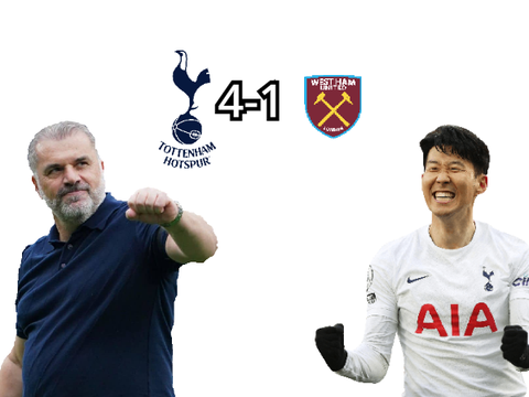 Tottenham 4-1 West Ham