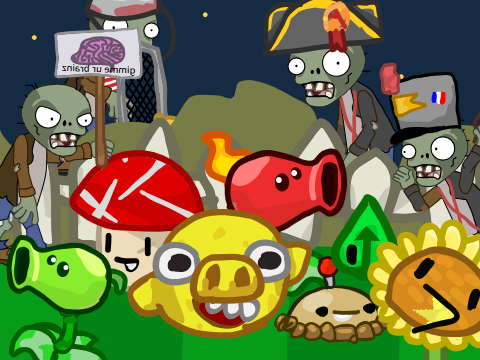 Plantas vs zombis