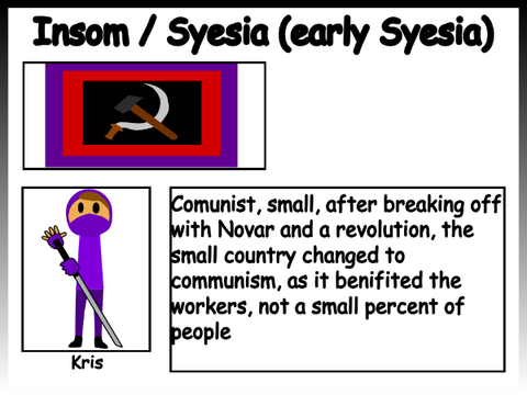 Early Syesia / Insom?