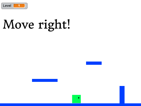 My own platformer script!