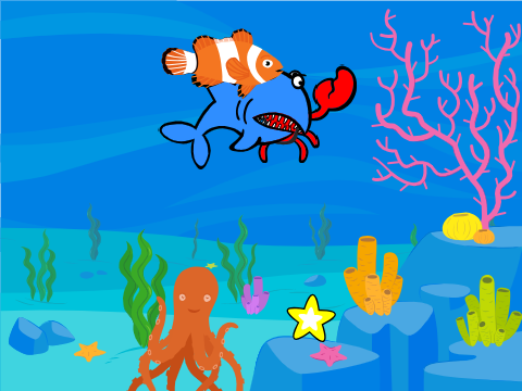 UNDER WATER CHASE GAME