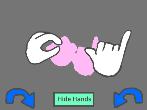 Hand Shadows pink 
