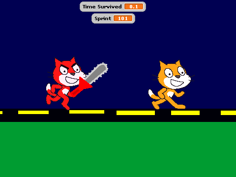 Crazy Cat Chainsaw