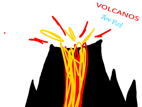 Volcano Drawing :)