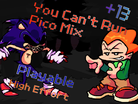 VS. Sonic EXE: You Can't Run Pico Mix