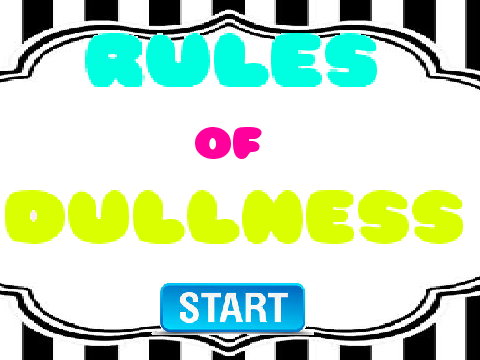 Rules of dullness