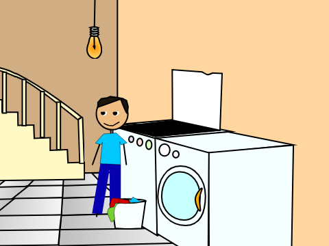 Washing Machine Animation