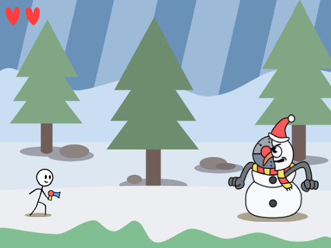 Stickman's Frigid Frenzy! Expert
