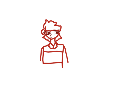 uhh ace from drdt doodle i made at school