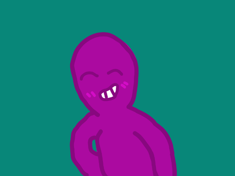 purple fan art
