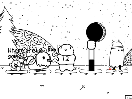 Doodle Stroll with @ceebee @robloxisnotroblox @nugget-animations12 @KaiTheSamurai7 @plant_earth123 