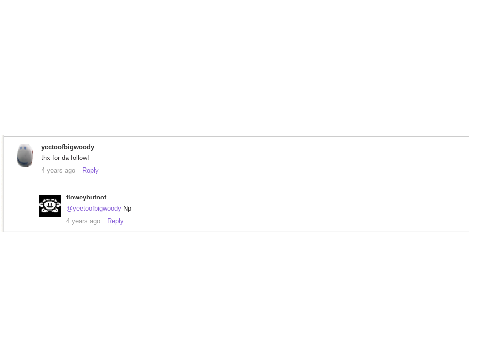 My first commenter