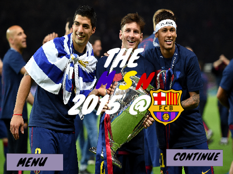 MSN Barca's Messi,Neymar & Suarez