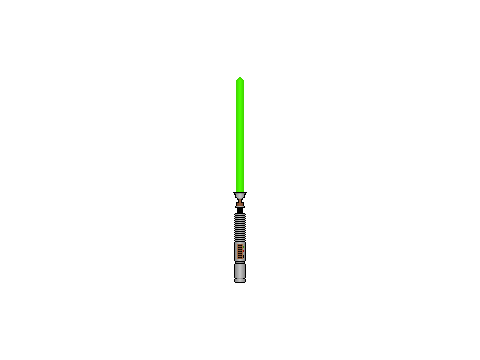 Luke Skywalker 8 Bit Lightsaber