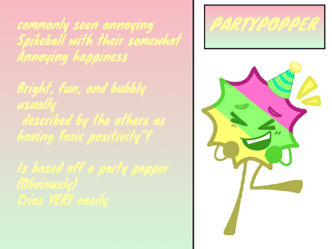 PARTYPOPPER INTRODUCTION 2.0!!! OBJECT OC!!