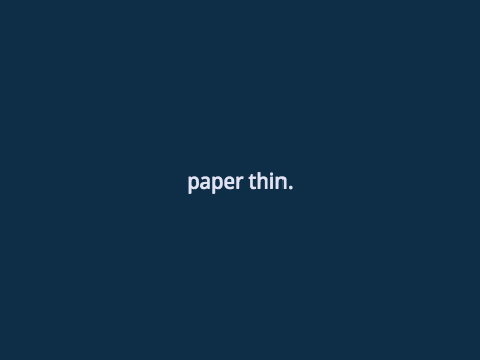 paper thin outro (wip)