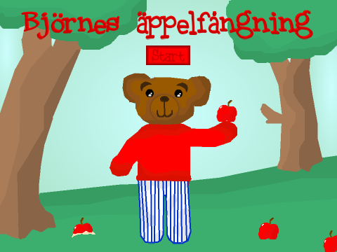 Björnes äppelfångning