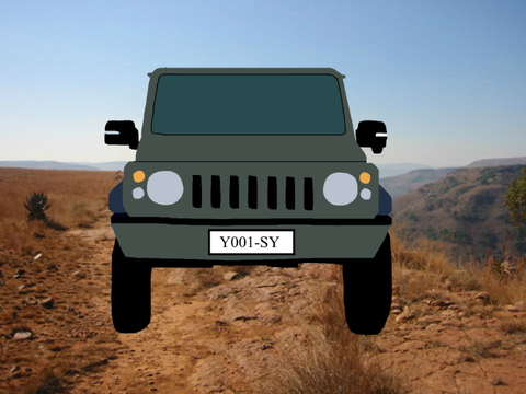 Ymanman127帝国　軍用車“TYPE Ⅱ”
