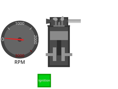 Engine physics simulator