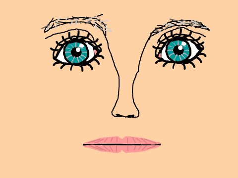 Face speed drawing