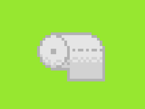 Toilet Paper - Pixel Art