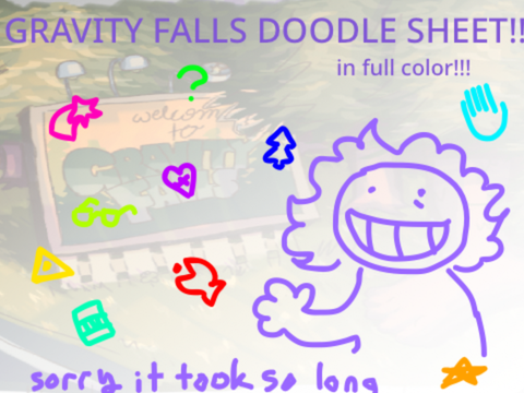 FULL-COLOR DOODLES! [gf spoilers]