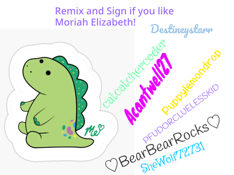 Sign if you like Moriah Elizabeth! 
