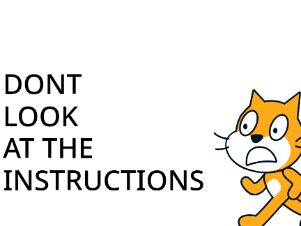 Don't click the project